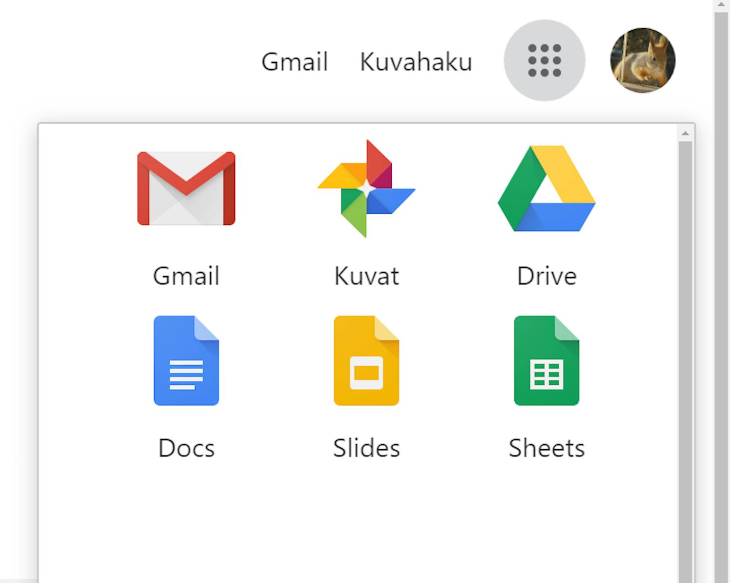 Google tarjoaa käyttöön täydellisen toimisto-ohjelmiston.